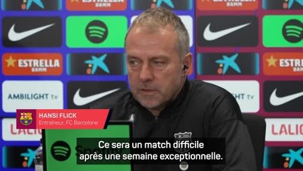 Barça - Flick : "Le chemin est encore long"