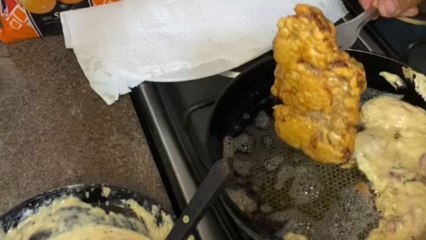 Cooking mishap: Tissue catches fire when man places plate near stove