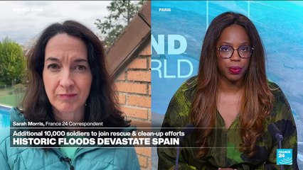 Spain to send 10,000 soldiers and police to Valencia after deadly floods