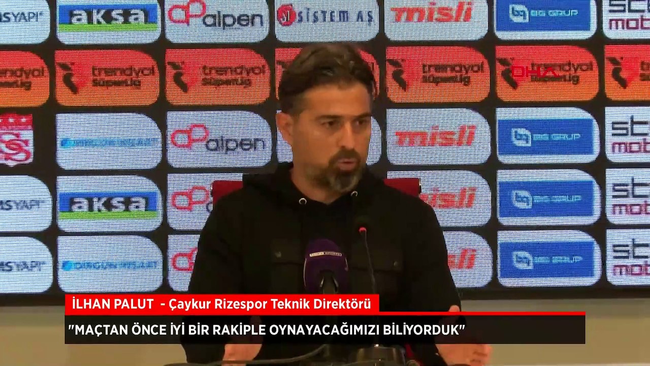 İlhan Palut: Kötü bir sonuç aldık