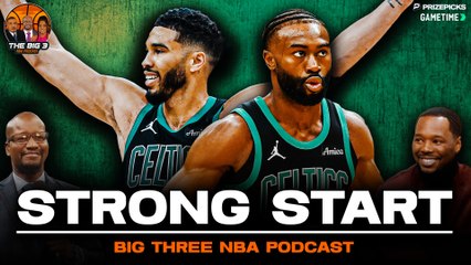 Celtics Start the Season with a Bang! 🔥 | Big 3 NBA Podcast