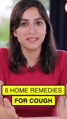 6 Home Remedies for Cough #shorts