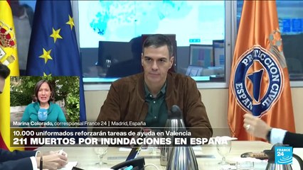 Informe desde Madrid: Pedro Sánchez anuncia refuerzos militares tras inundaciones