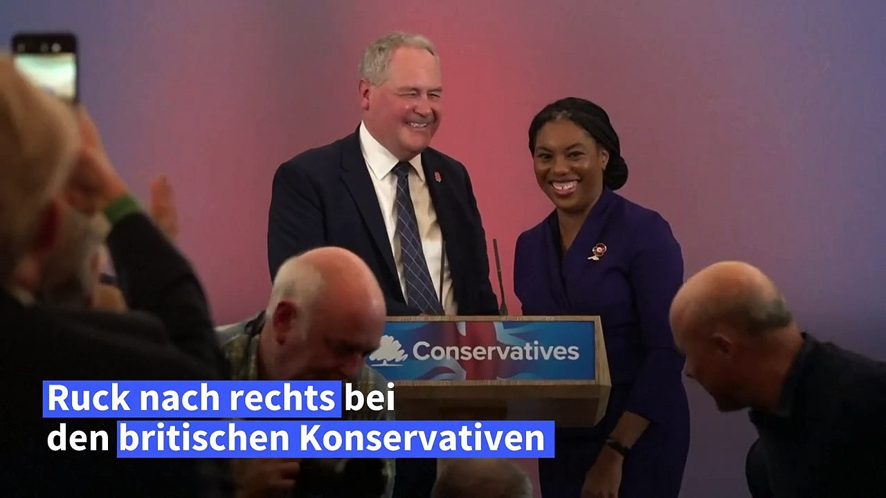 Rechtsruck bei den Torys: Kemi Badenoch neue Partei-Vorsitzende