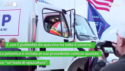 Trump cavalca la gaffe di Biden sui rifiuti. Che ha detto il presidente?