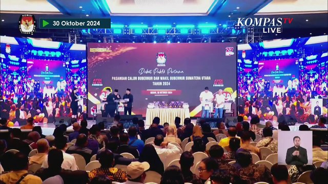 [FULL] Debat Perdana Bobby Nasution-Surya, Edy Rahmayadi-Hasan di Pilkada Gubernur Sumut 2024