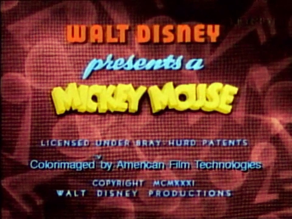 Mickey Mouse - The Castaway (Computer Colorized, 1931)