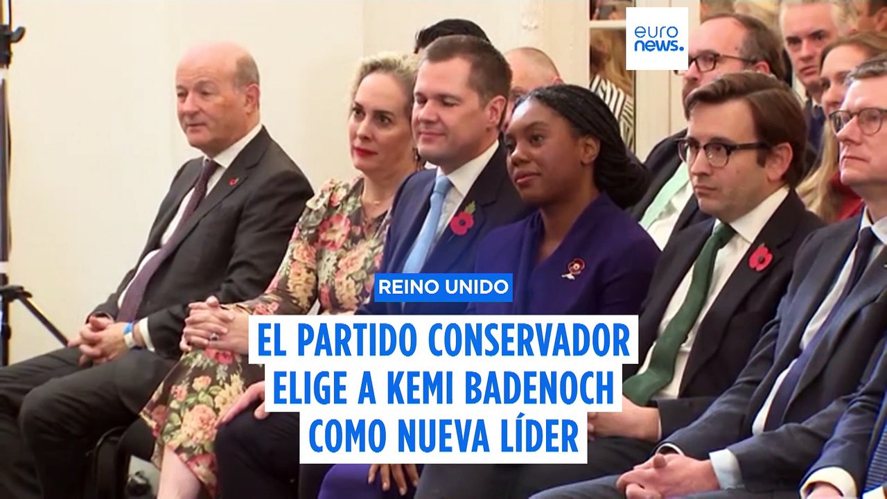 El Partido Conservador británico elige a Kemi Badenoch como su nueva líder tras la derrota electoral