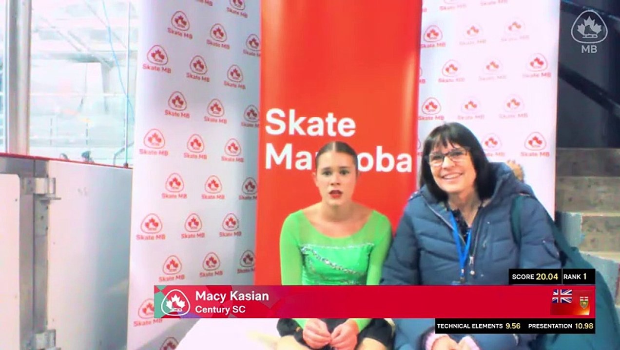 Pre-novice Women Short Program - 2025 Jr/Sr Sectionals + Fall Open - Skate MB