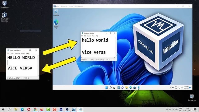 How To Enable Copy and Paste Text between Virtualbox and Host Machine