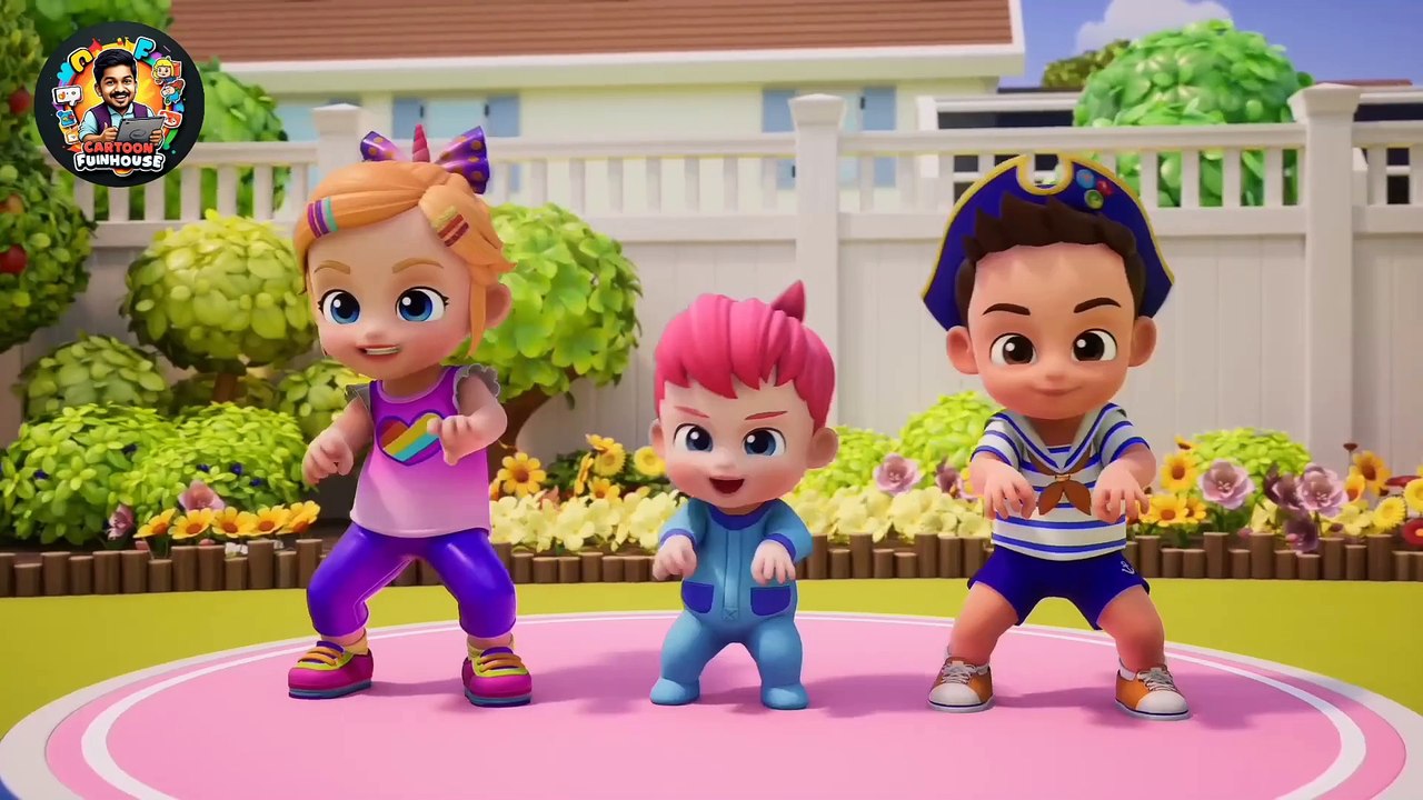 Baby Dino Roar Roar Roar!ㅣNursery RhymeㅣDance along Baby