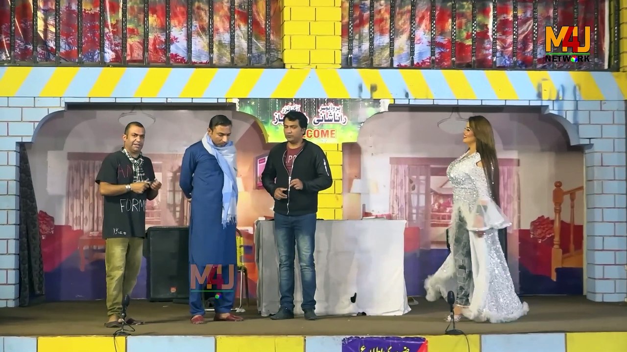 Rashid Kamal and Sobia Khan _ Hasnain Kamal New Stage Drama Kuri Shakar Vergi _ Comedy Clip 2024