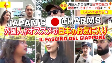 外国人がオススメの日本のお気に入り一 Preferenze Giapponesi - Japanese favorites recommended by foreigners