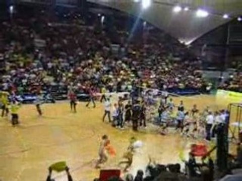Finale Volley Ball Féminin - Balle De Match Mulhouse Cannes
