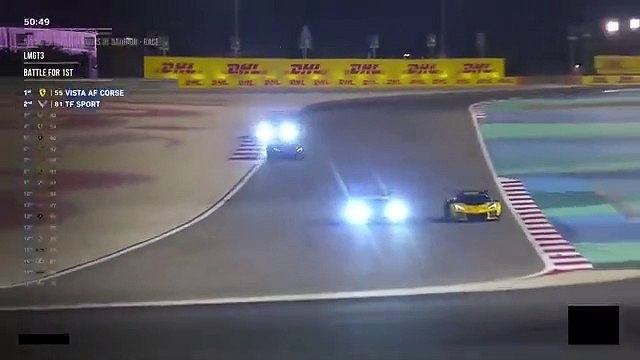 WEC 2024 8H Bahrain Race Epic Battle Rovera Eastwood