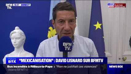 David Lisnard (LR): "Dans certains quartiers, ce sont les mafias qui assurent l'ordre"