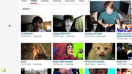 WATCHING YOUTUBERS FIRST VIDEOS! - YouTube