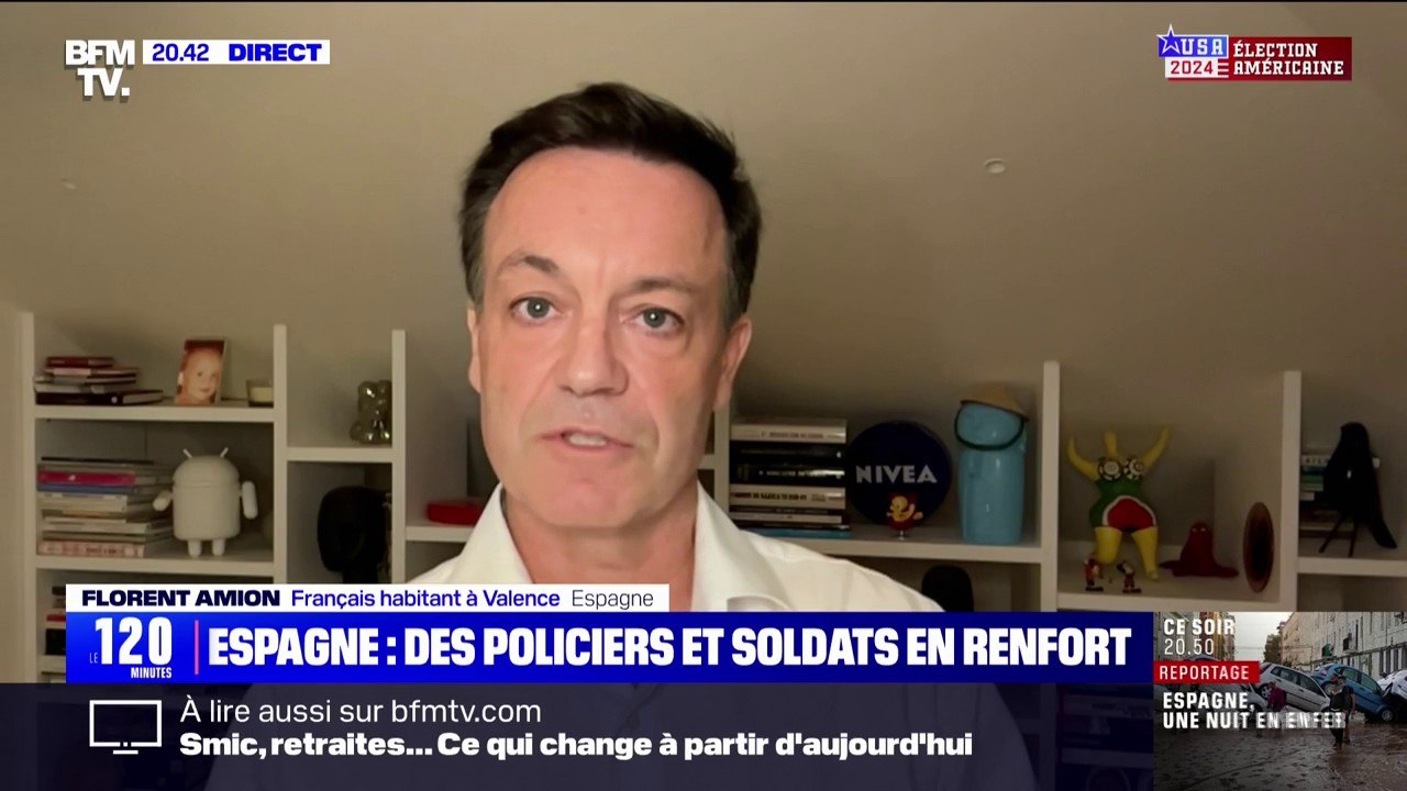 Crues meurtrières en Espagne: ce Français, habitant à Valence, regrette "la déconnexion entre les administrations régionale et centrale"