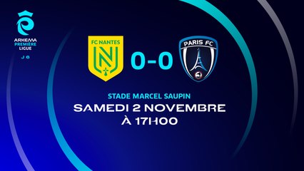 J6 I FC NANTES - PARIS FC (0-0)