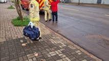 Jovem de 19 anos cai de bicicleta e fica ferido no Bairro Cascavel Velho