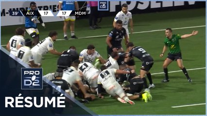 PRO D2 Saison 2024-2025 J09 - Résumé Provence Rugby - Stade Montois Rugby