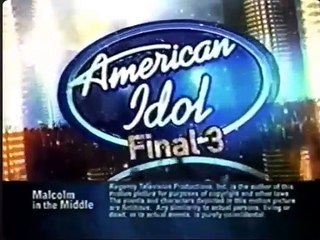 Malcolm In The Middle FOX Split Screen Credits