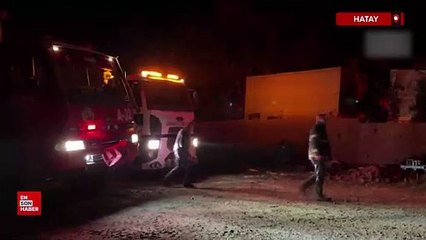 Hatay'da çıkan orman yangınına müdahale sürüyor