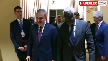 Dışişleri Bakanı Fidan, Afrika Birliği Komisyonu Başkanı ile Görüştü