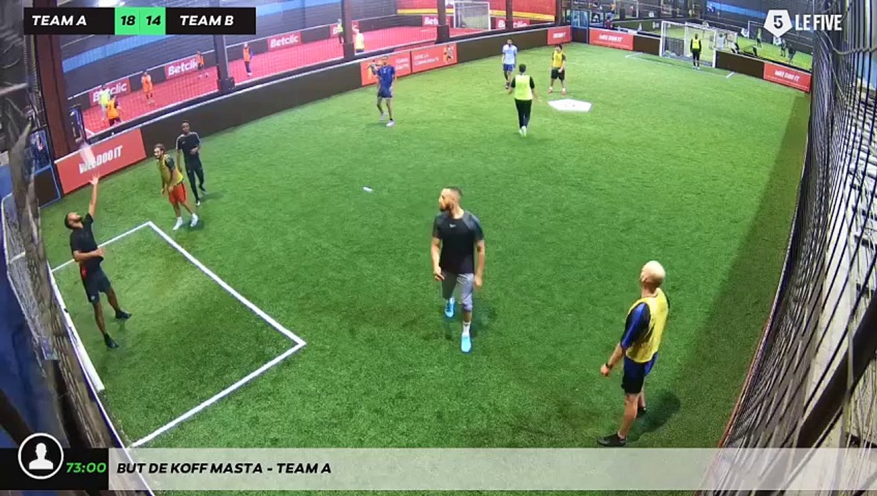 But de Koff Masta - Team A