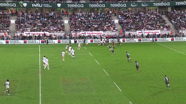 TOP 14 - Essai de Wame NAITUVI (R92) - Section Paloise - Racing 92