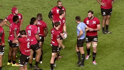 TOP 14 - Essai de Jiuta WAINIQOLO (RCT) - RC Toulon - LOU Rugby