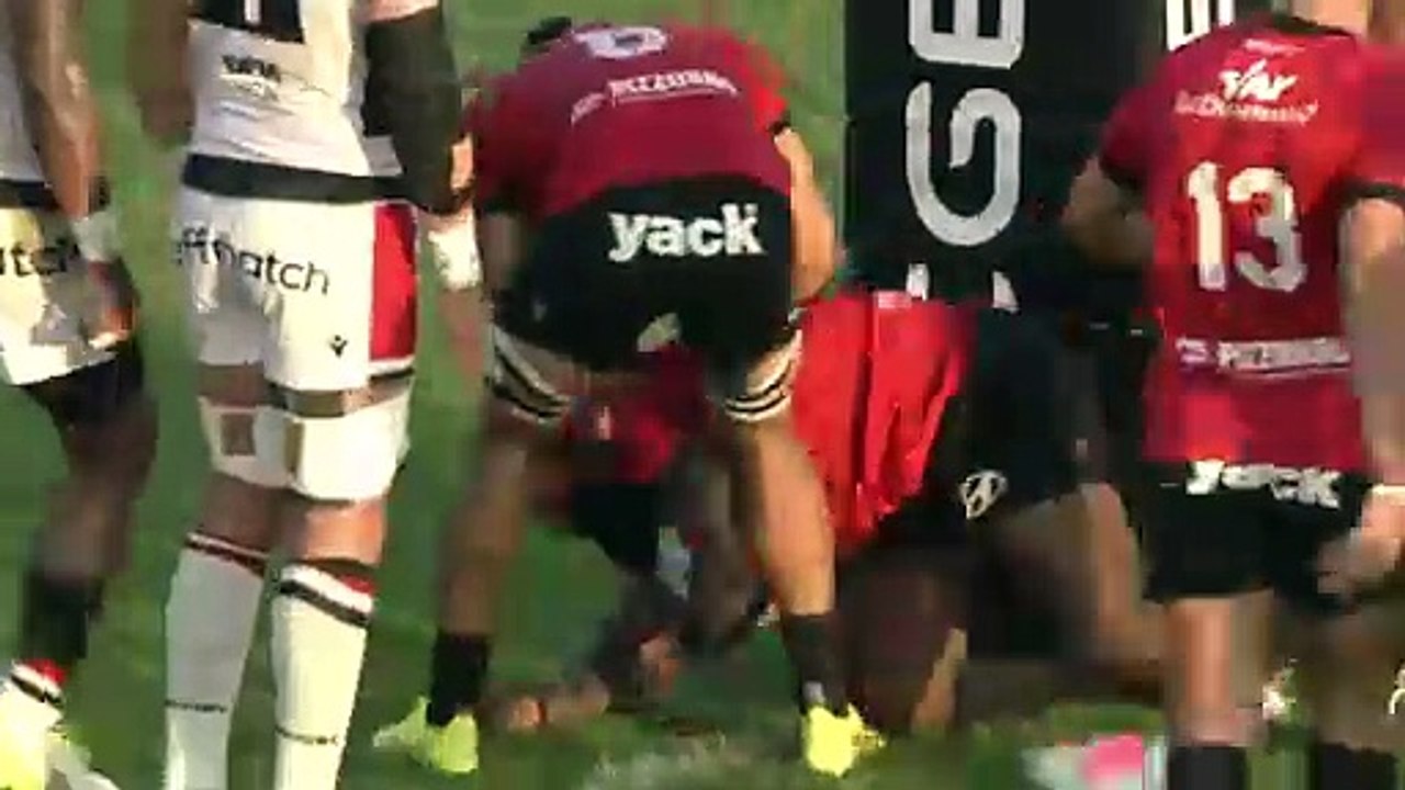 TOP 14 - Essai de Dany PRISO (RCT) - RC Toulon - LOU Rugby