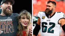 Jason Kelce rompe el celular de un aficionado que insultaba a Travis Kelce por su relación con Taylor Swift