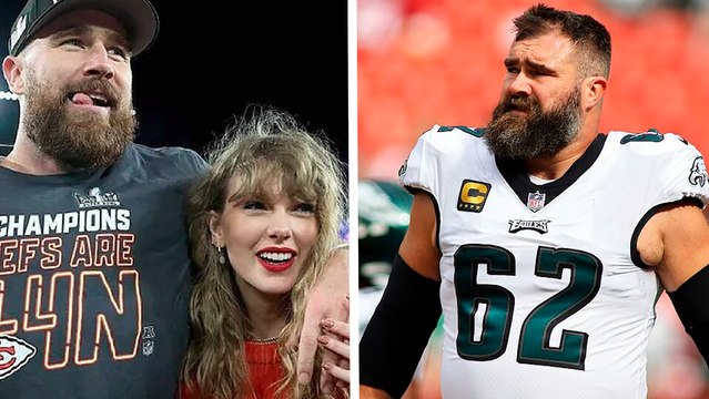 Jason Kelce rompe el celular de un aficionado que insultaba a Travis Kelce por su relación con Taylor Swift