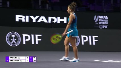 Masters - Paolini prend une option