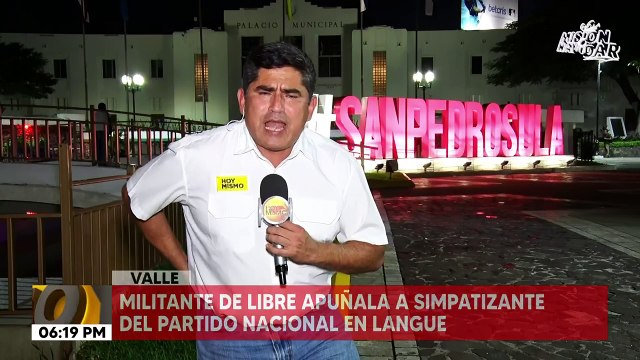Tomás Zambrano denuncia que simpatizante de Libre apuñaló a seguidor del PN