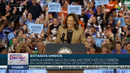 Perfil de la candidata presidencial Demócrata, Kamala Harris