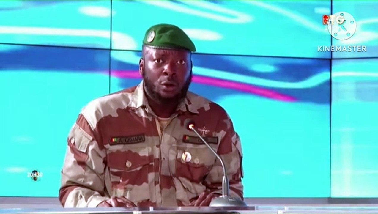 Décrets du président de la transition général Mamadi doumbouya