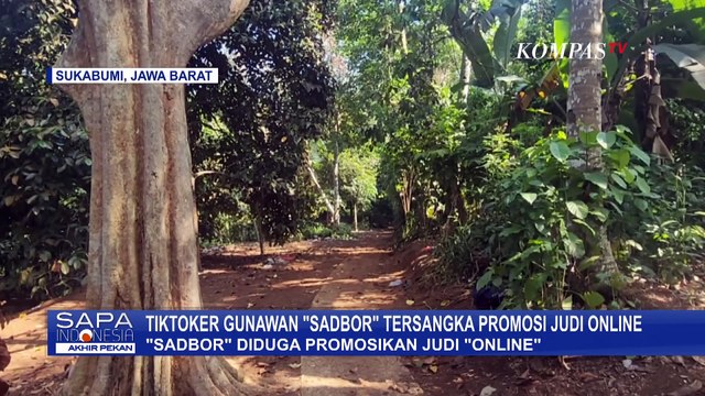 TikToker Sadbor Jadi Tersangka Promosi Judi Online