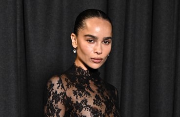 Zoë Kravitz es vista muy sonriente en una fiesta de Halloween tras su ruptura con Channing Tatum