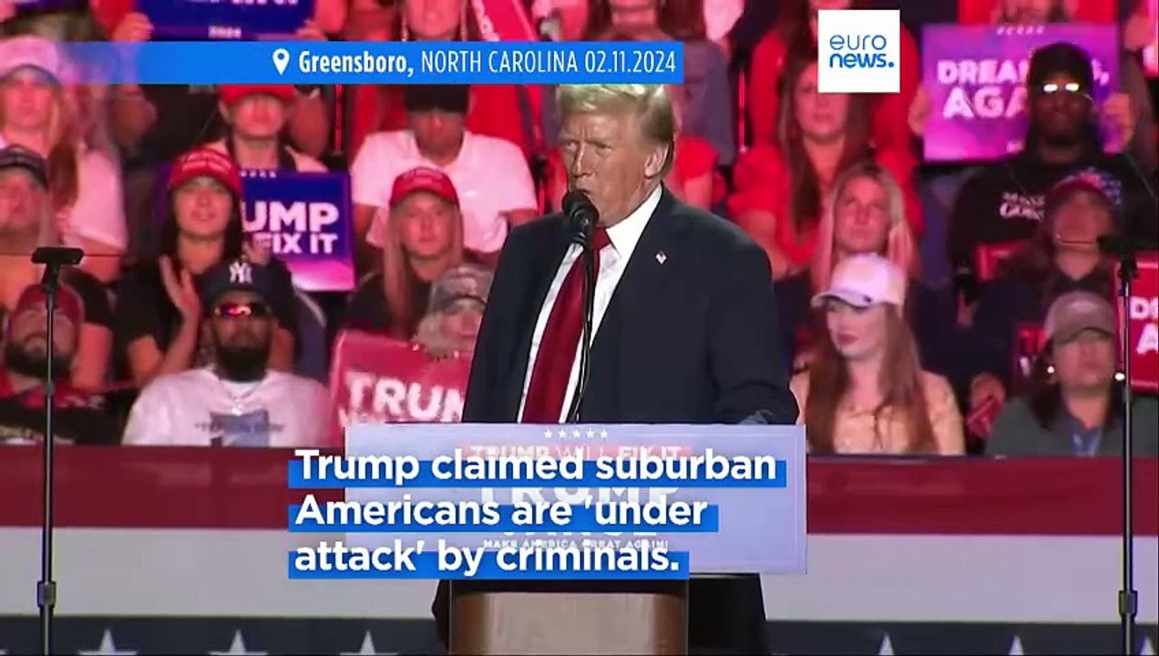 Harris calls Trump 'unstable', Trump warns Harris will turn US into a 'refugee camp'