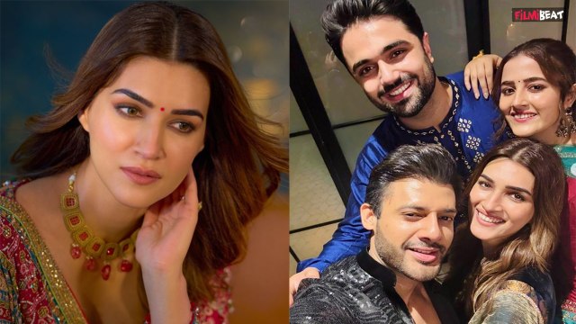 Kriti Sanon और boyfriend Kabir Bahia के रिश्ते को मिली मंजूरी ! परिवार के साथ मनाई Diwali ! | Filmi