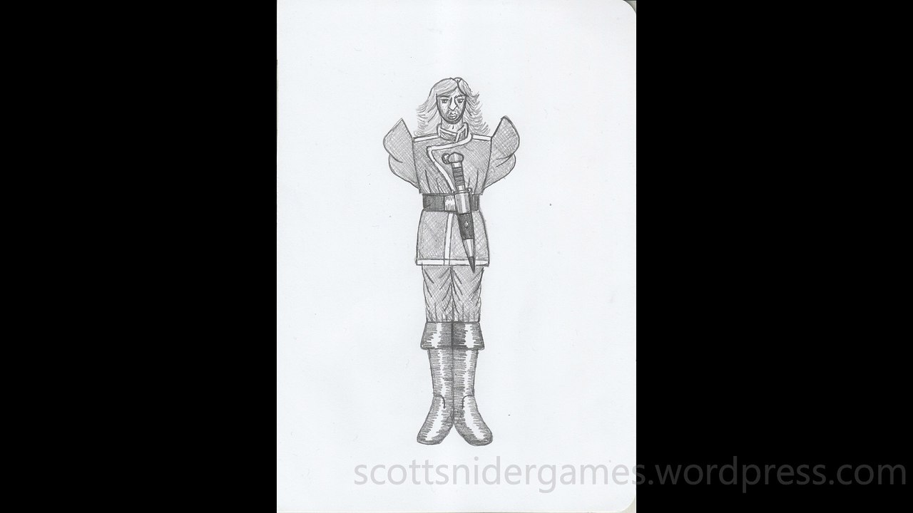 Soldier Pencil Sketch Video #487 (11-03-2024)