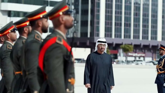 Watch: UAE President raises flag with students at Qasr Al Hosn