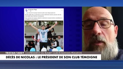 «La vie n’a aucune valeur pour certaines personnes», se désole Tristan Tardy