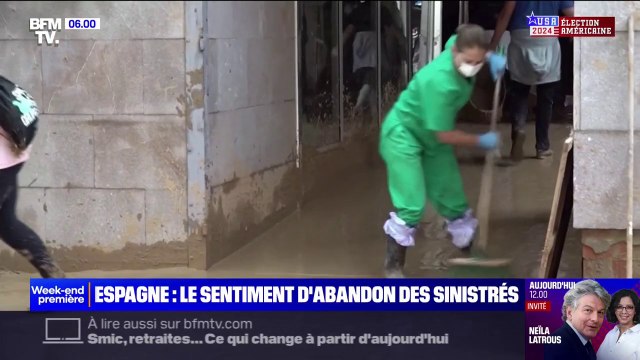 On se sent abandonné : la colère des sinistrés des inondations en Espagne