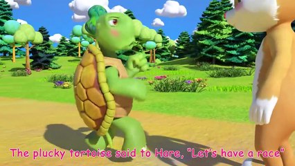 The Tortoise and the Hare | Nursery Rhymes & Kids Songs
