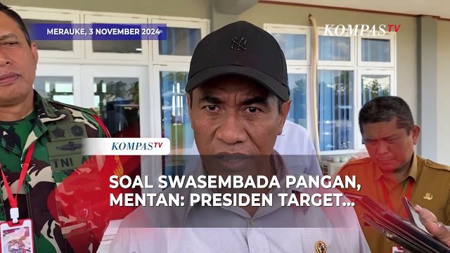 Mentan Amran Sulaiman Ungkap Target Presiden Prabowo Percepat Swasembada Pangan Nasional