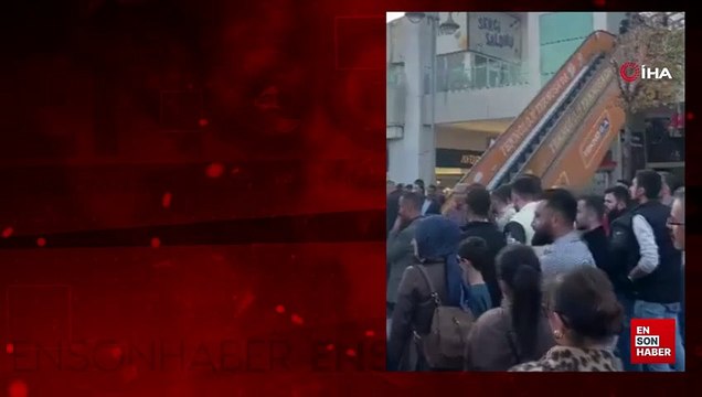 Bursa'da AVM'de eli yürüyen merdivene sıkışan çocuğun parmağı koptu