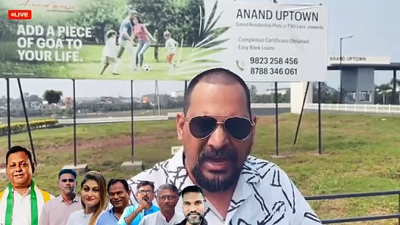✅ Malcolm Exposes Sancoale’s Anand Uptown Project & Activists' Silence on Goa's Mega Developments.
